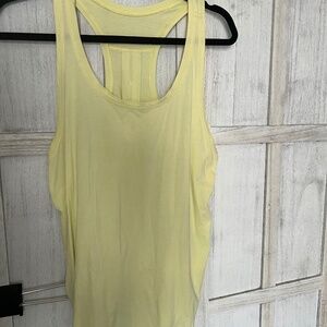 Lululemon Love Tank Pleated Lemon Ice 6